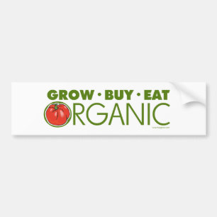 Organic Bumper Sticker