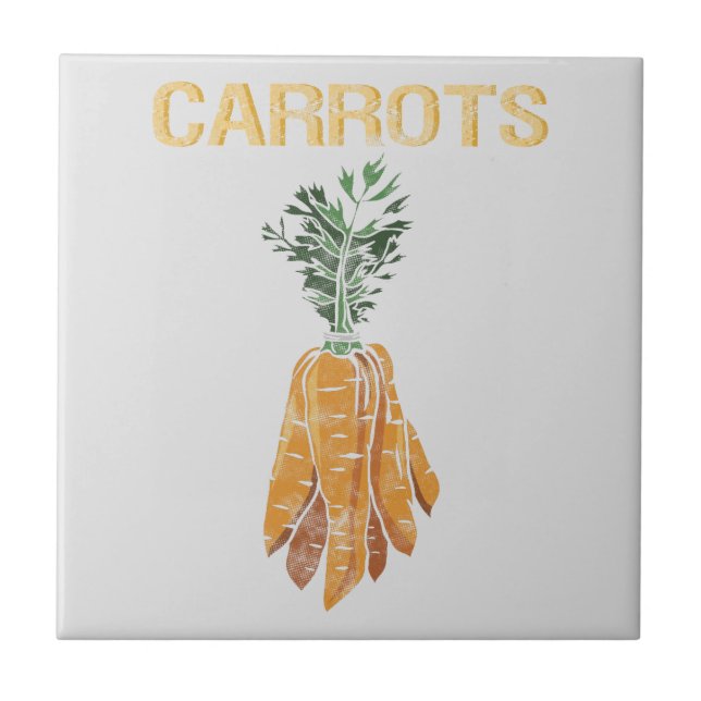 Organic Carrots Tile (Front)