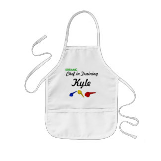 Organic Chef in Training Kids Apron