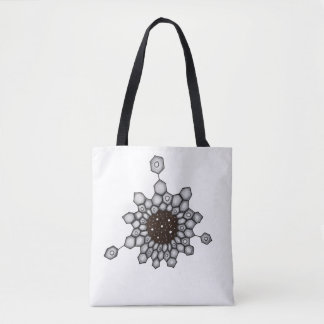 Organic Chemistry Aromatic Structure Space Stars Tote Bag