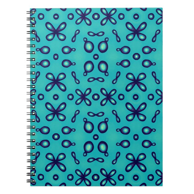 Organic Chemistry Atomic Orbitals Pattern Notebook (Front)