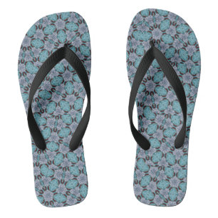Organic Chemistry Blue Pair of Flip Flops