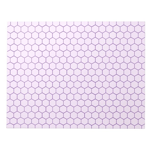 Organic Chemistry Hexagonal Large Graph Paper Not  Notepad (Front)