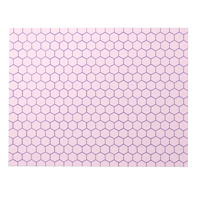 Organic Chemistry Hexagonal Large Graph Paper Not  Notepad (Front)
