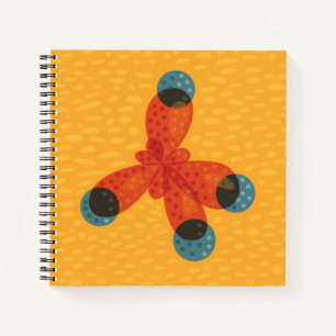 Organic chemistry molecule science nerd notebook
