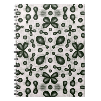 Organic Chemistry Pattern - Atomic Orbitals Notebook
