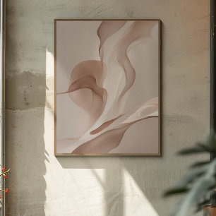 "Organic Currents"   Dynamic Forms Art Poster