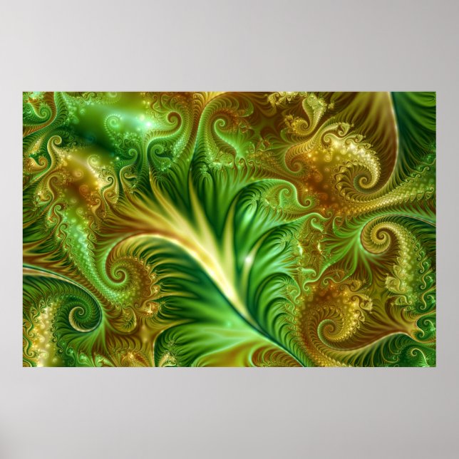 Organic Diaglyph Poster (Front)