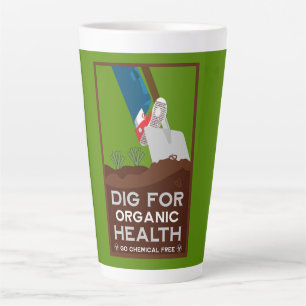 Organic Eco Farming Latte Mug