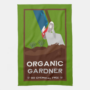 Organic Eco Farming Tea Towel