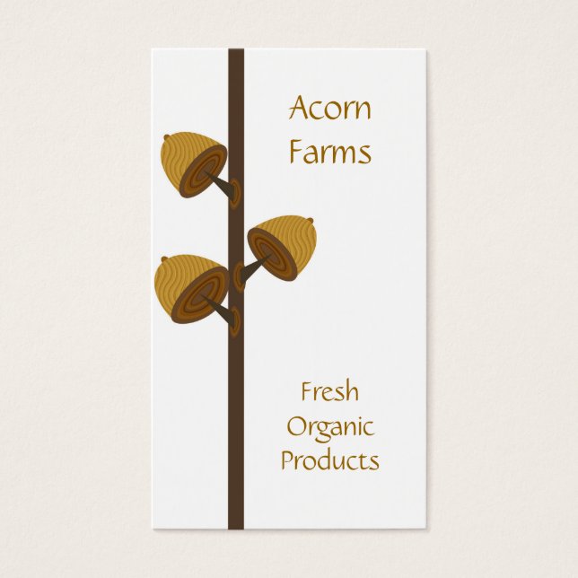 Organic Farm with Acorn (Front)