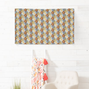 Organic Flat Floral Banner