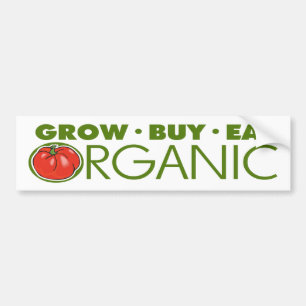 Organic Food Bumper Sticker