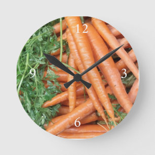 Organic Food crop  Round Clock