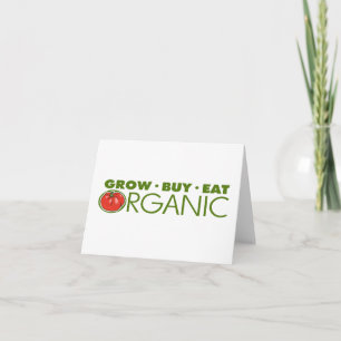 Organic Food Holiday Card