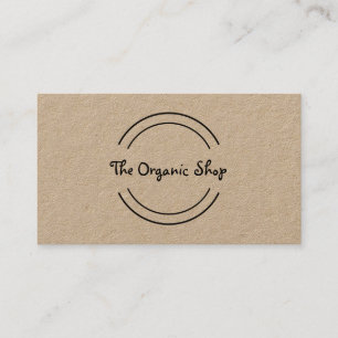 Organic Food Source Business Card