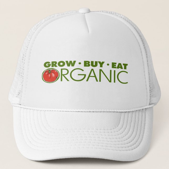 Organic Food Trucker Hat (Front)