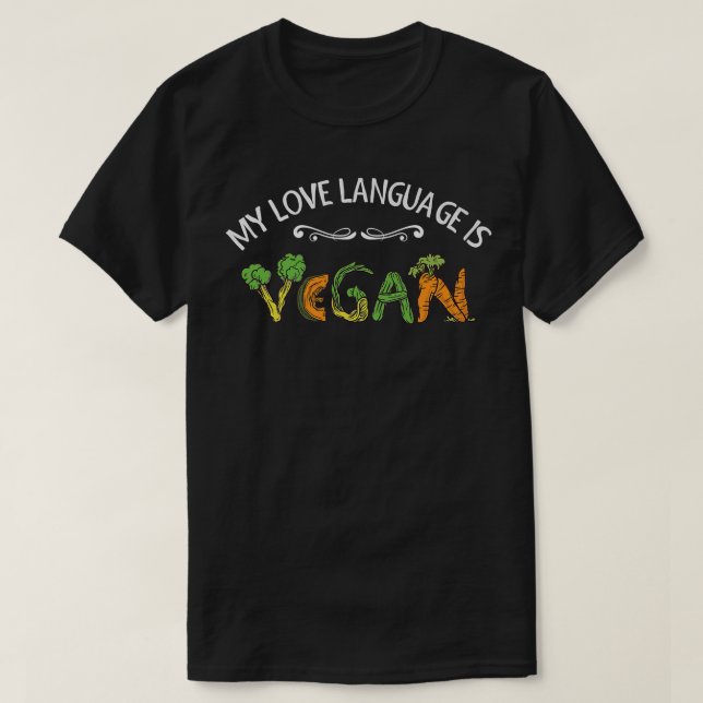 Organic FoodPlant BasedVegetarianVegetablesVegan T-Shirt (Design Front)