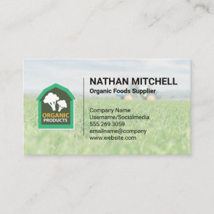 Organic Fresh / Farm and Tractor Business Card