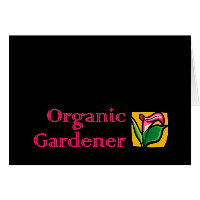 Organic Gardener - Calla Lilies (Front Horizontal)