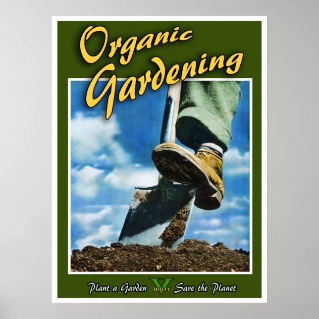 Organic Gardening Poster (Front)