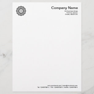 Organic Geometry 015 Custom Letterhead