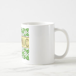 Organic Green Slogan Coffee Mug