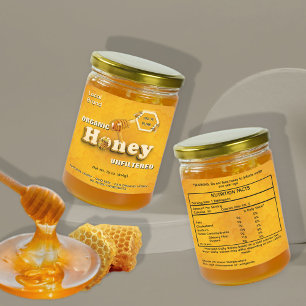 Organic Honey Business Brand and Nutrition Facts