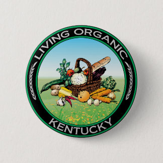Organic Kentucky 6 Cm Round Badge