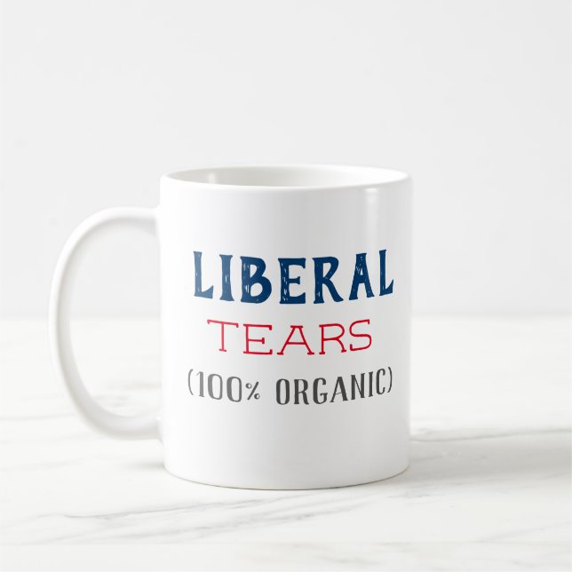 Organic Liberal Tears Mug (Left)