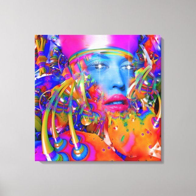 Organic Machine Canvas Print (Front)