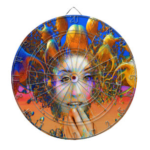 Organic Medusa Dartboard