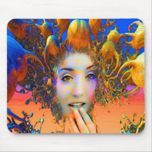 Organic Medusa Mouse Mat