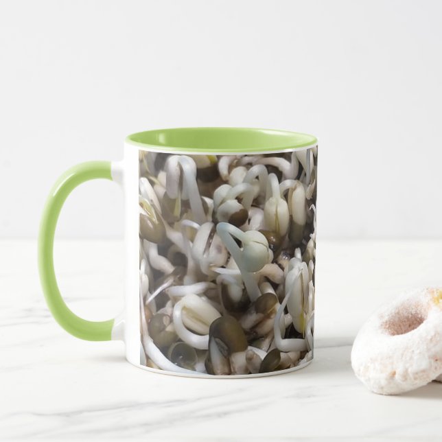 Organic Mung Sprouts – A Nutrient-Packed Superfood Mug (With Donut)
