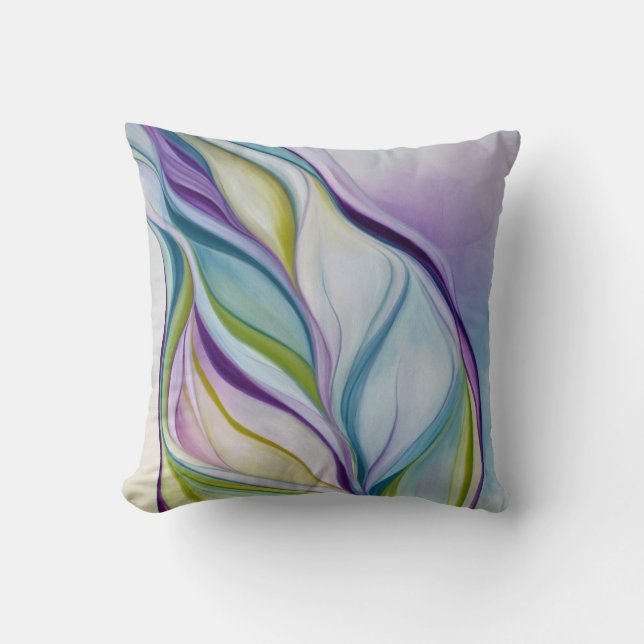 Organic Naturalism purple Cushion (Front)