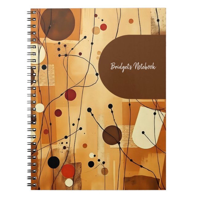 Organic Neutral Flow Composition Notebook (Front)