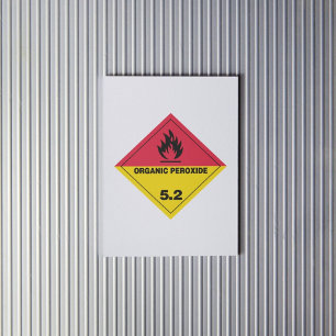Organic Peroxide 5.2 Label
