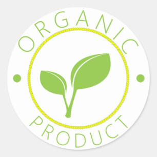 Organic Product Sticker