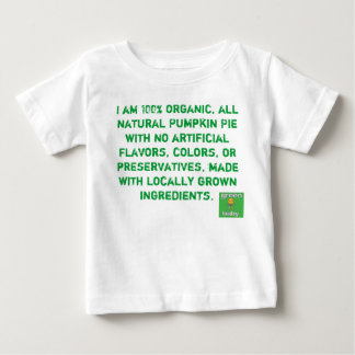 Organic Pumpkin Pie Baby T-Shirt