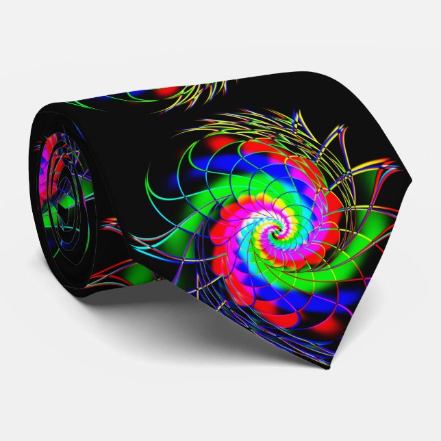 Organic Spiral Tie (Rolled)