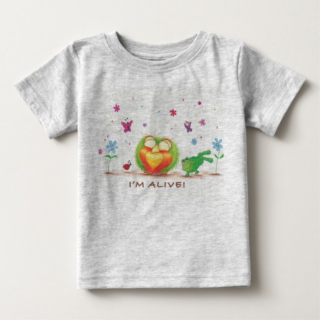 Organic Sprout ALIVE! bodysuit (Front)
