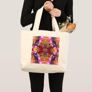 Organic Star Large Tote Bag