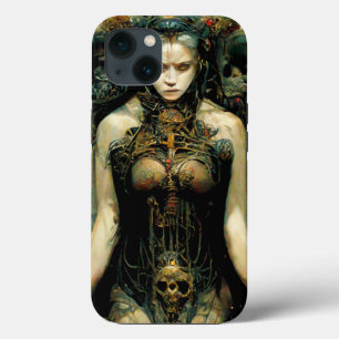 Organic Tech Woman Fantasy Sci-Fi iPhone 13 Case