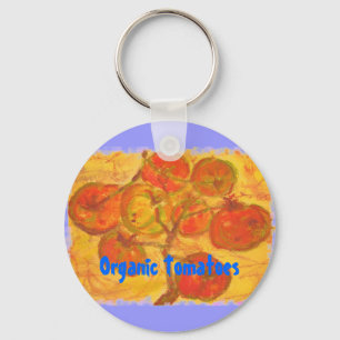 Organic Tomatoes Key Ring