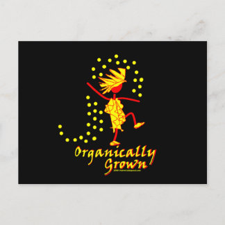 Organically Grown T shirts & gifts Postcard