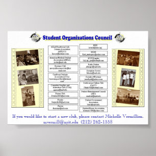 Organisations Poster