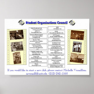 Organisations Poster
