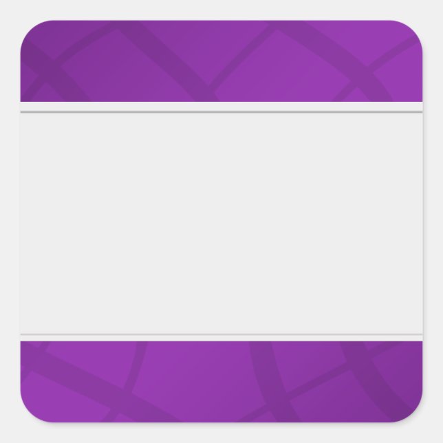 Organise Clean Labels Decorative Purple (Front)