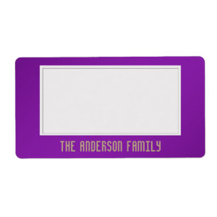Organise Storage Sticky One Colour Purple
