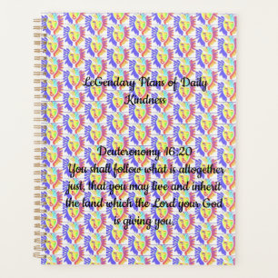 Organise with Purpose -LK Deut 16:20 Daily Planner